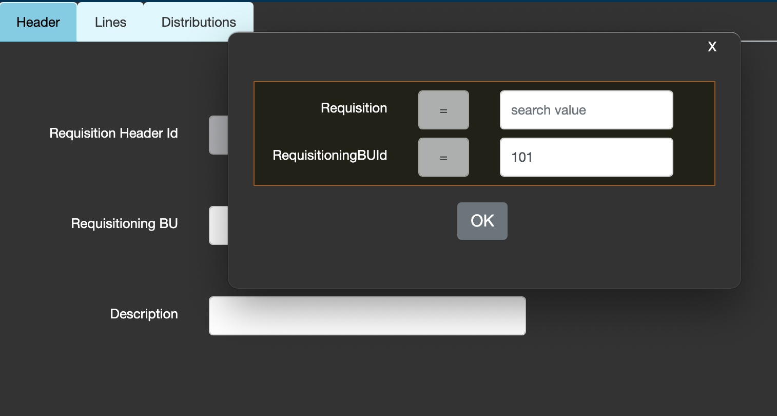 Sample Download Data UI